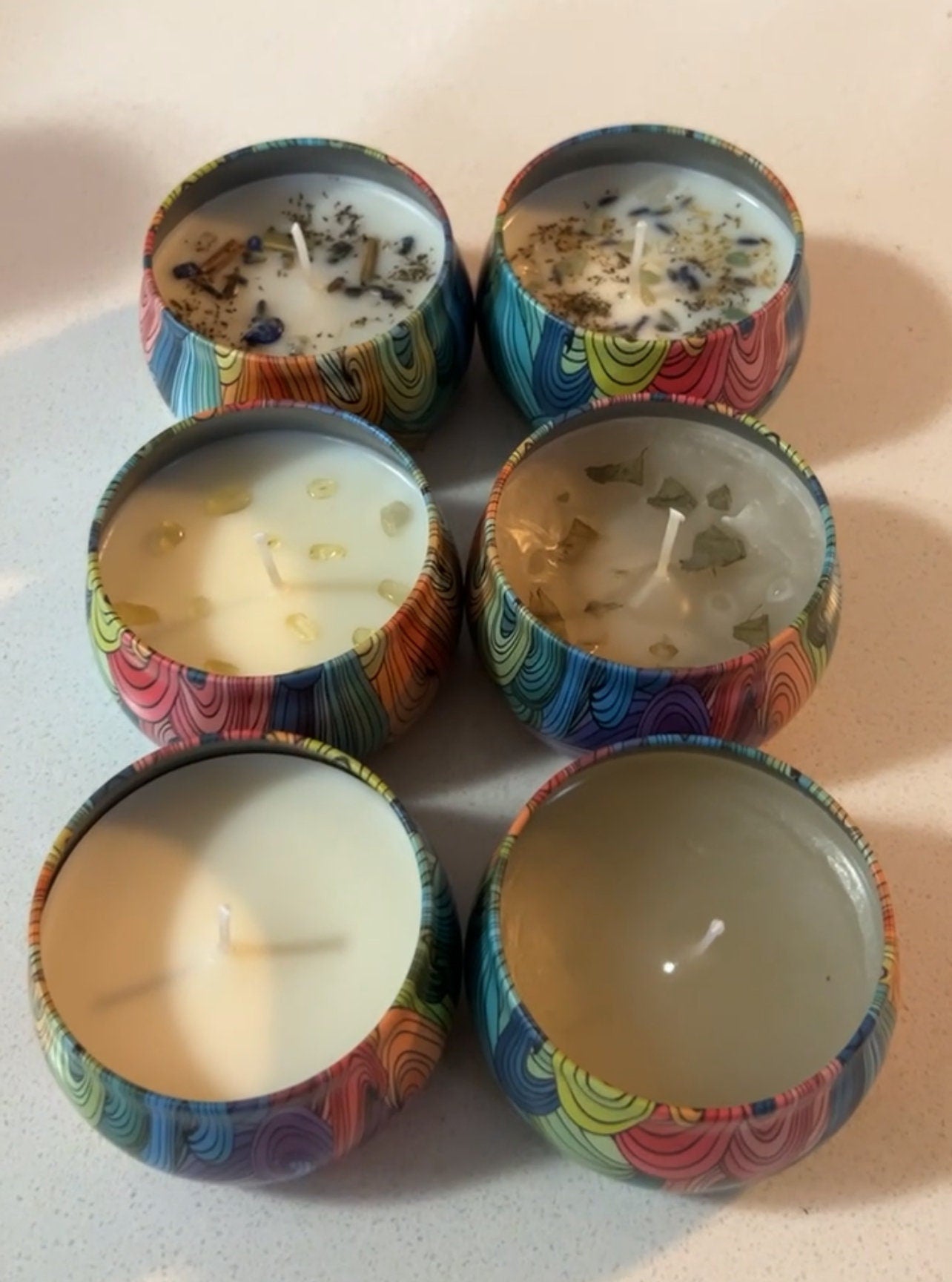 6 pk Migraine Candle Set
