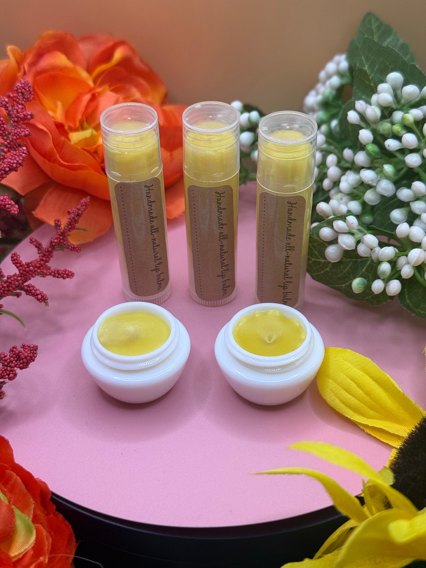 All Natural Lip Balms